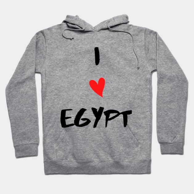 I love egypt by Qrotero Hoodie by qrotero